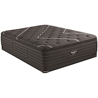 Twin Extra Long 18" Ultra Plush Pillow Top Coil on Coil Premium Mattress and BR Black 5" Low Profile Foundation