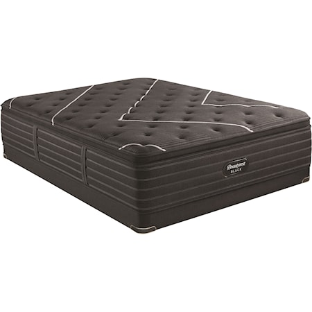 Queen 18" Ultra Plush Pillow Top Coil on Coil Premium Mattress and 5" Low Profile Foundation