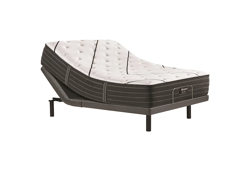 L-Class Extra Firm Queen 13 3/4" Premium Adj Set by Beautyrest at Malouf Furniture Co.
