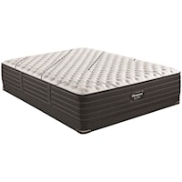 Twin Extra Long 13 3/4" Extra Firm Pocketed Coil Premium Mattress and 5" Low Profile Foundation