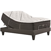 Cal King 15 3/4" Medium Pillow Top Premium Mattress and Luxury Adjustable Base