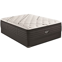 King 15 3/4" Medium Pillow Top Premium Mattress and 9" Foundation