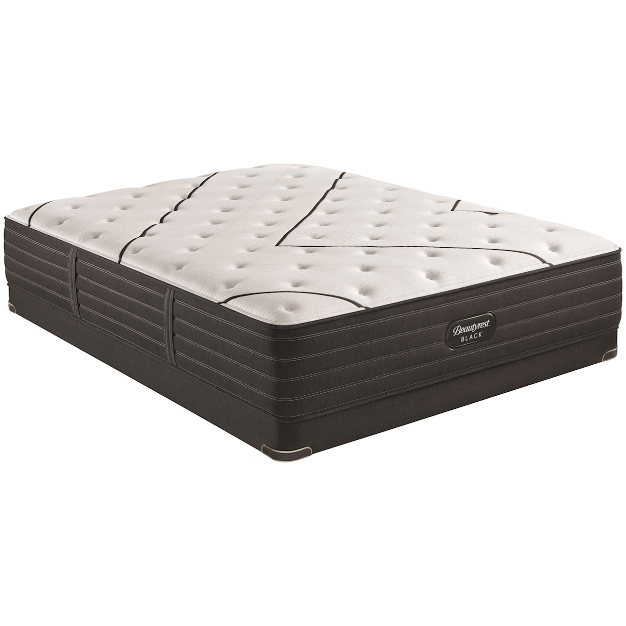 Beautyrest L-Class Plush King 14" Premium Low Profile Set