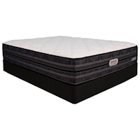 Full Comfort Top Plush Coil on Coil Mattress and Heavy Trition Foundation
