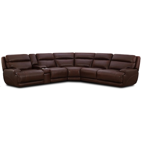 Reclining Leather Sectional