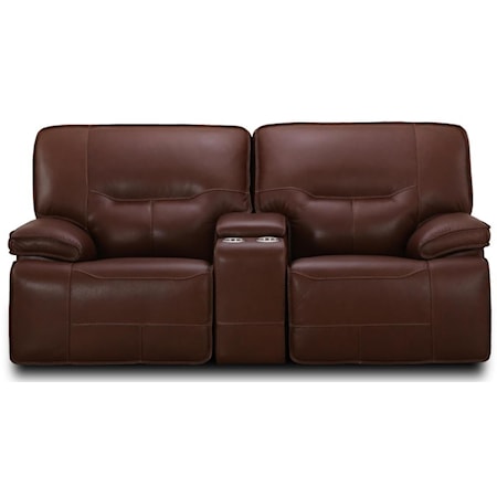 Reclining Loveseat with Console