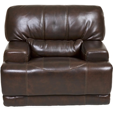 Leather Reclining Lounge Chair