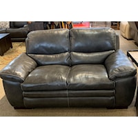 Stampede Leather Loveseat