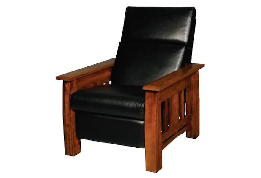 Aspen Recliner by Simply Amish at Mueller Furniture
