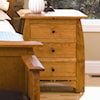 Simply Amish Aspen Bedside Chest