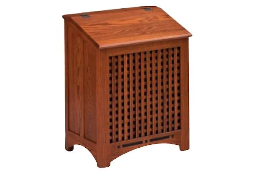 Aspen Clothes Hamper by Simply Amish at Mueller Furniture