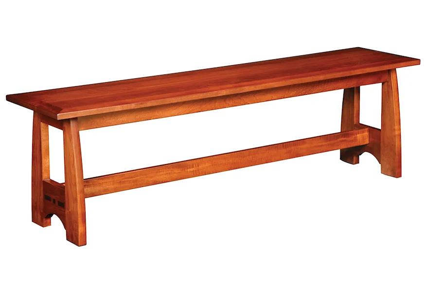 Aspen Bench by Simply Amish at Mueller Furniture