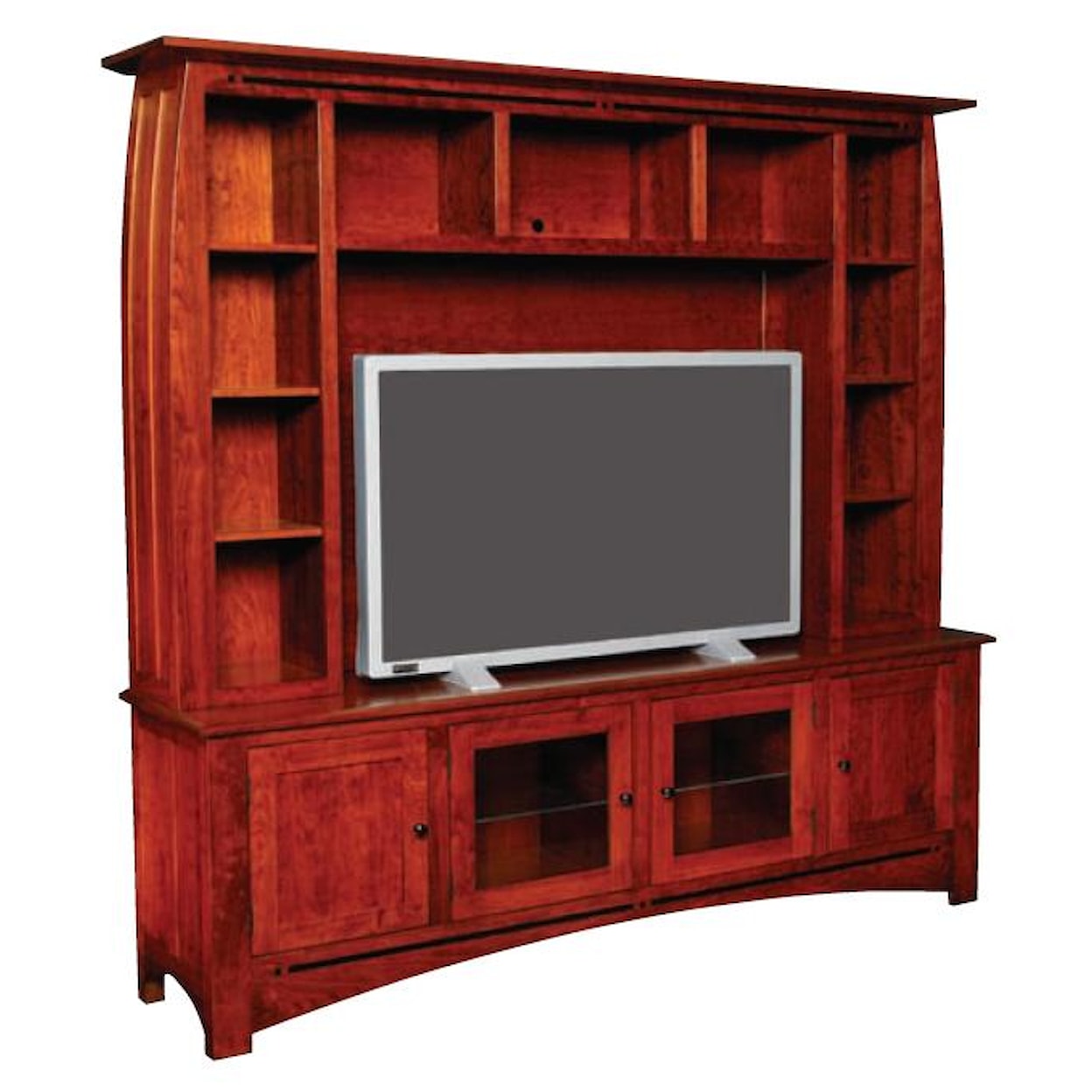 Simply Amish Aspen Deluxe Entertainment Center