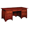 Simply Amish Aspen Executive Desk