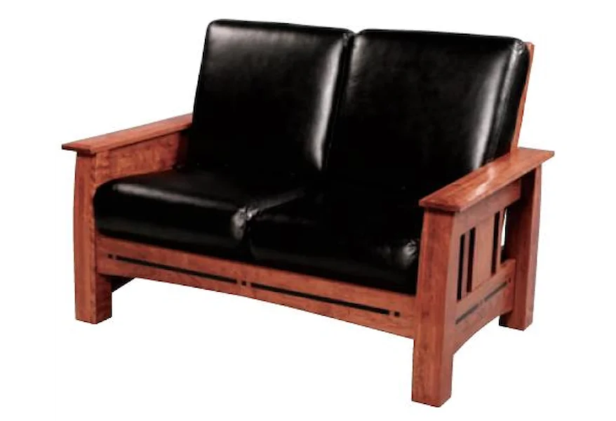 Aspen Loveseat by Simply Amish at Mueller Furniture