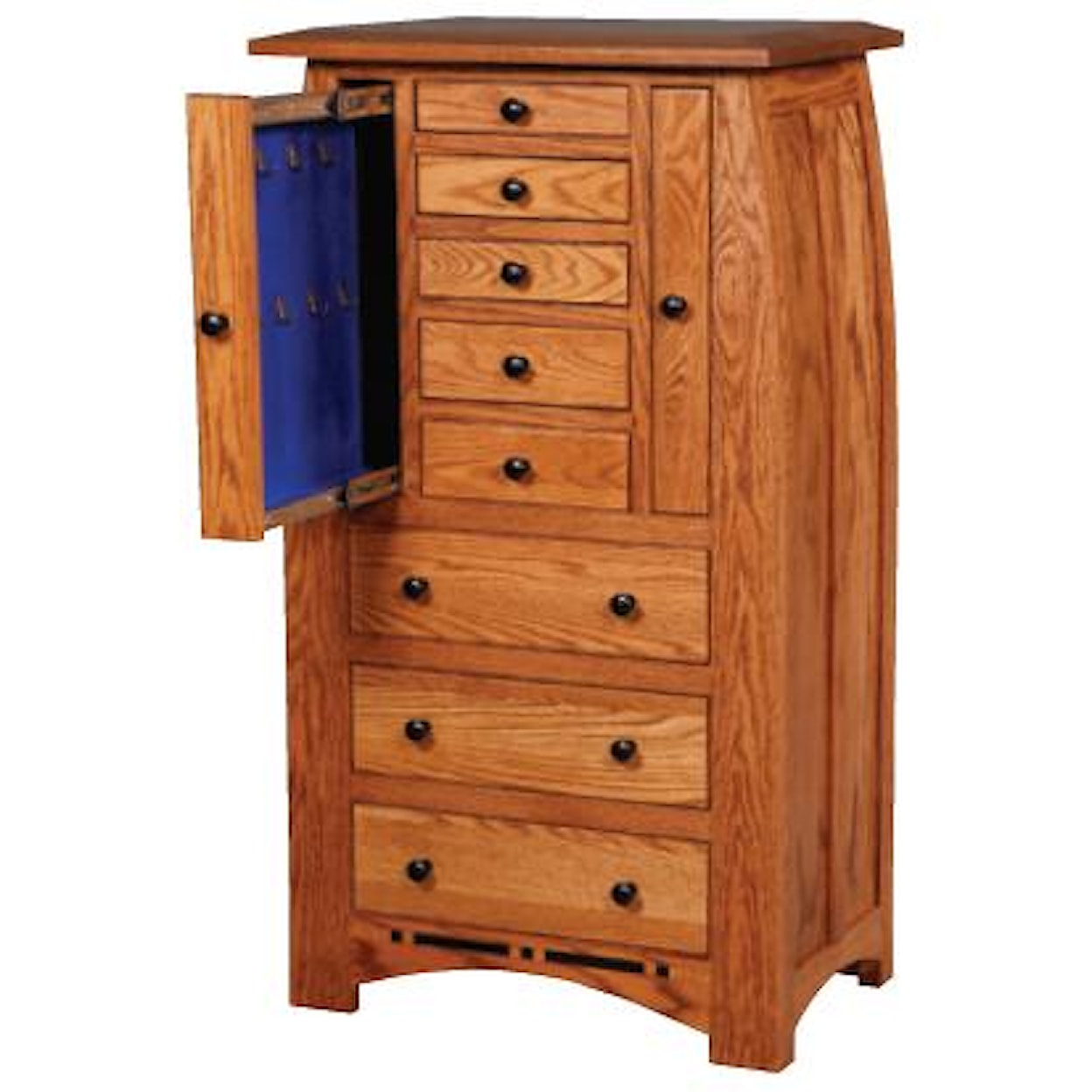 Simply Amish Aspen Jewelry Armoire