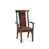 Simply Amish BO Railroad Trestle Arm Chair
