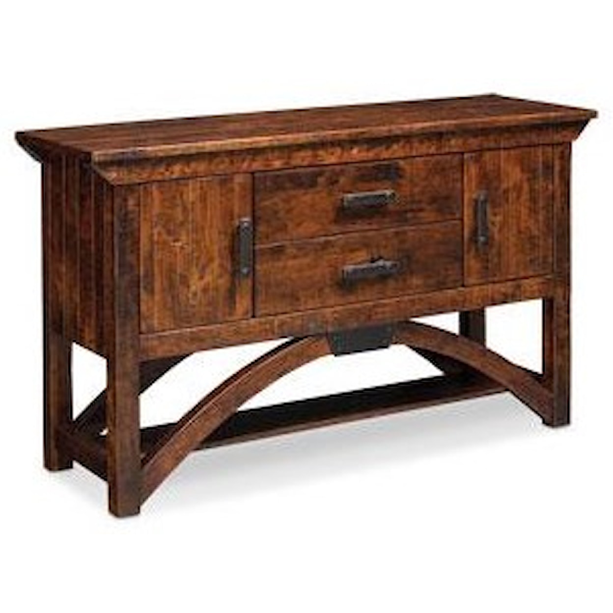 Simply Amish BO Railroad Trestle Sideboard