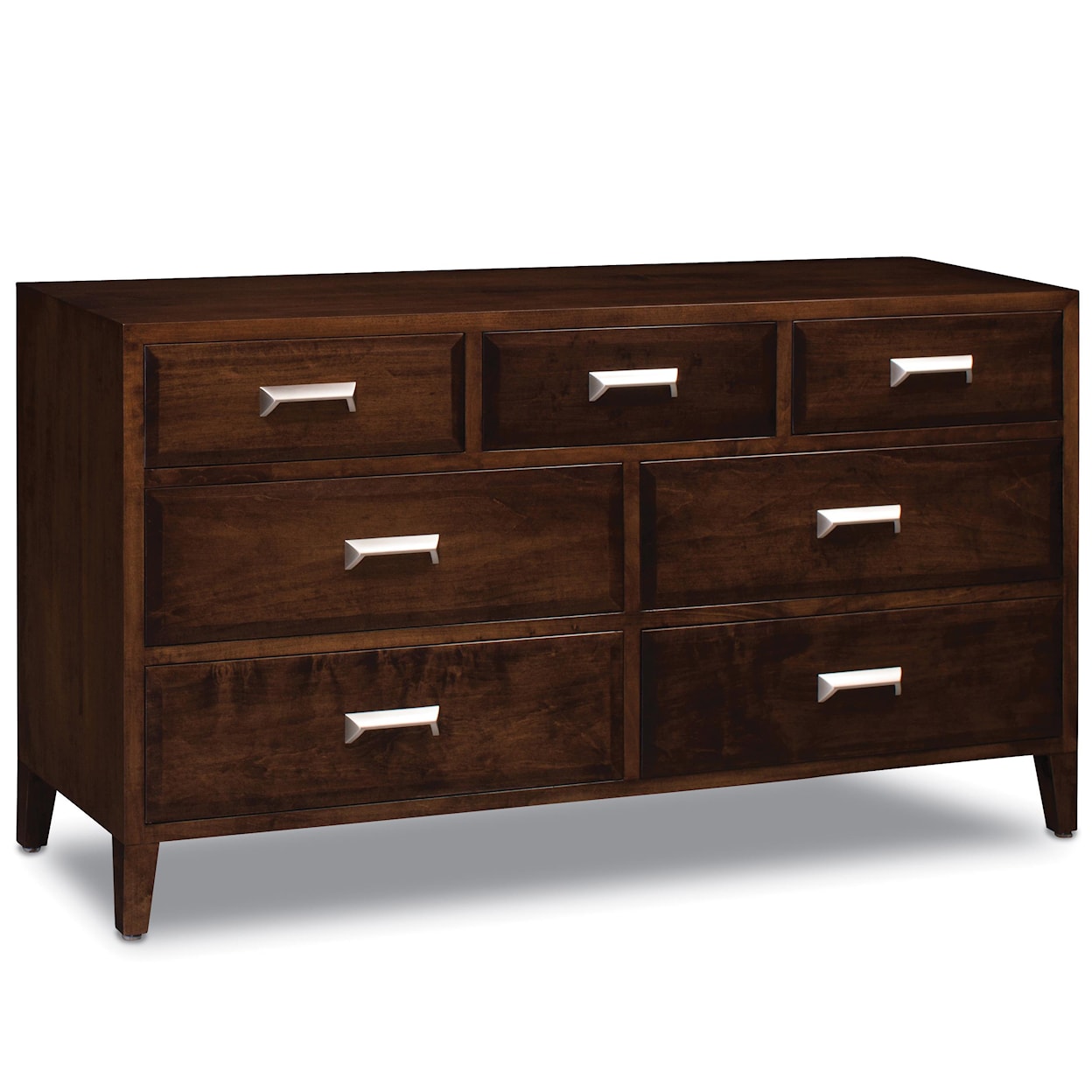 Simply Amish Beaumont SA 7-Drawer Dresser