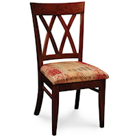Bristol Side Chair with Upholstered Seat