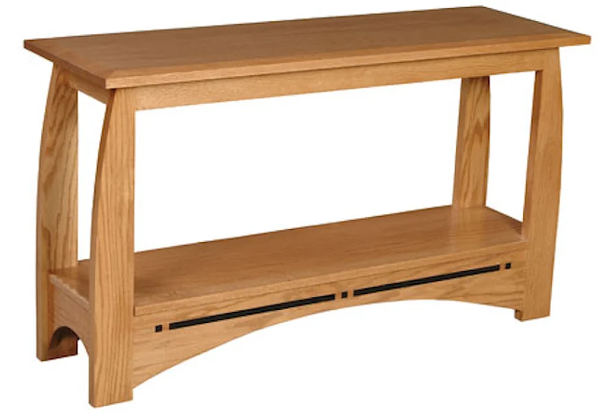 Aspen Sofa Table by Simply Amish at Mueller Furniture