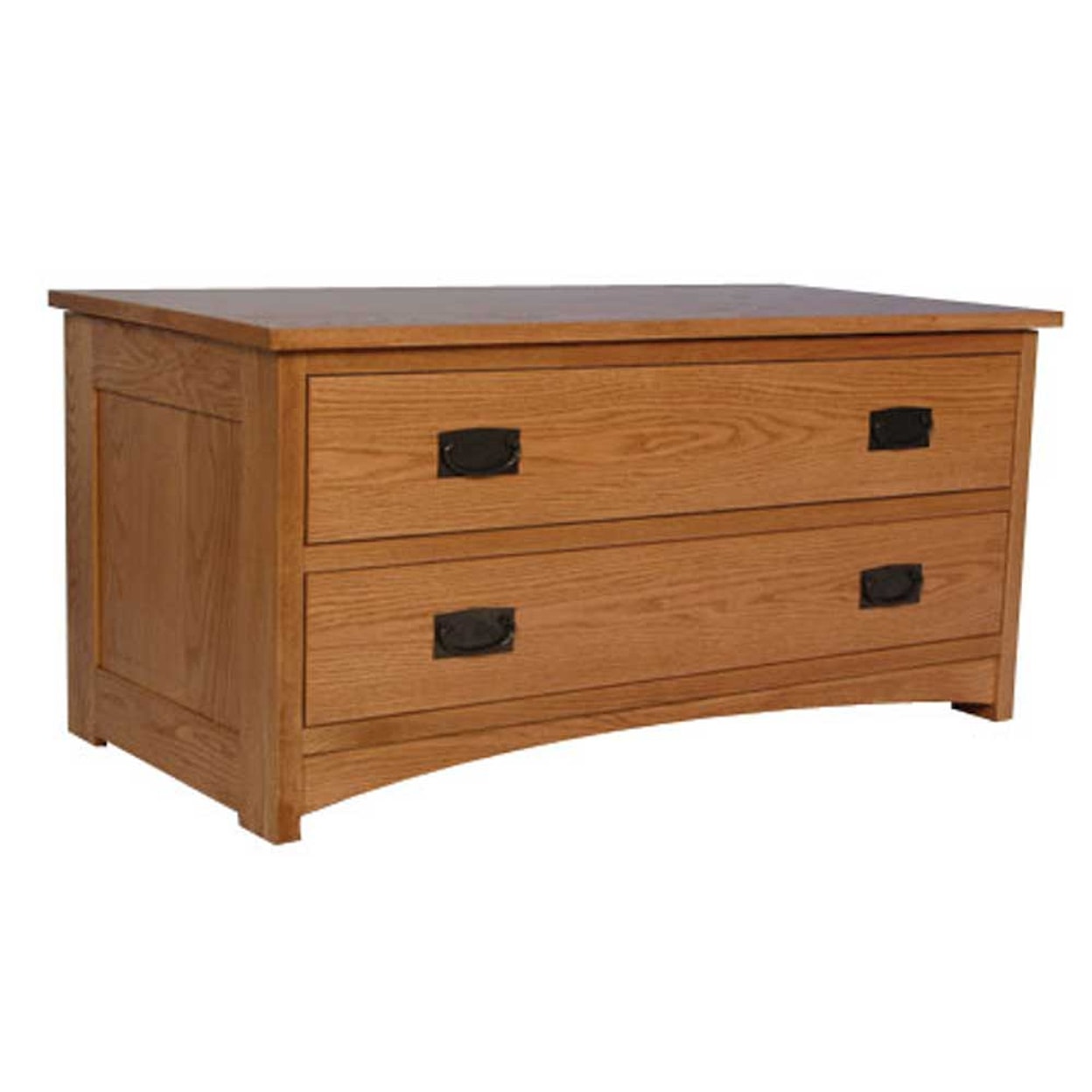 Simply Amish Prairie Mission Blanket Chest with False Fronts
