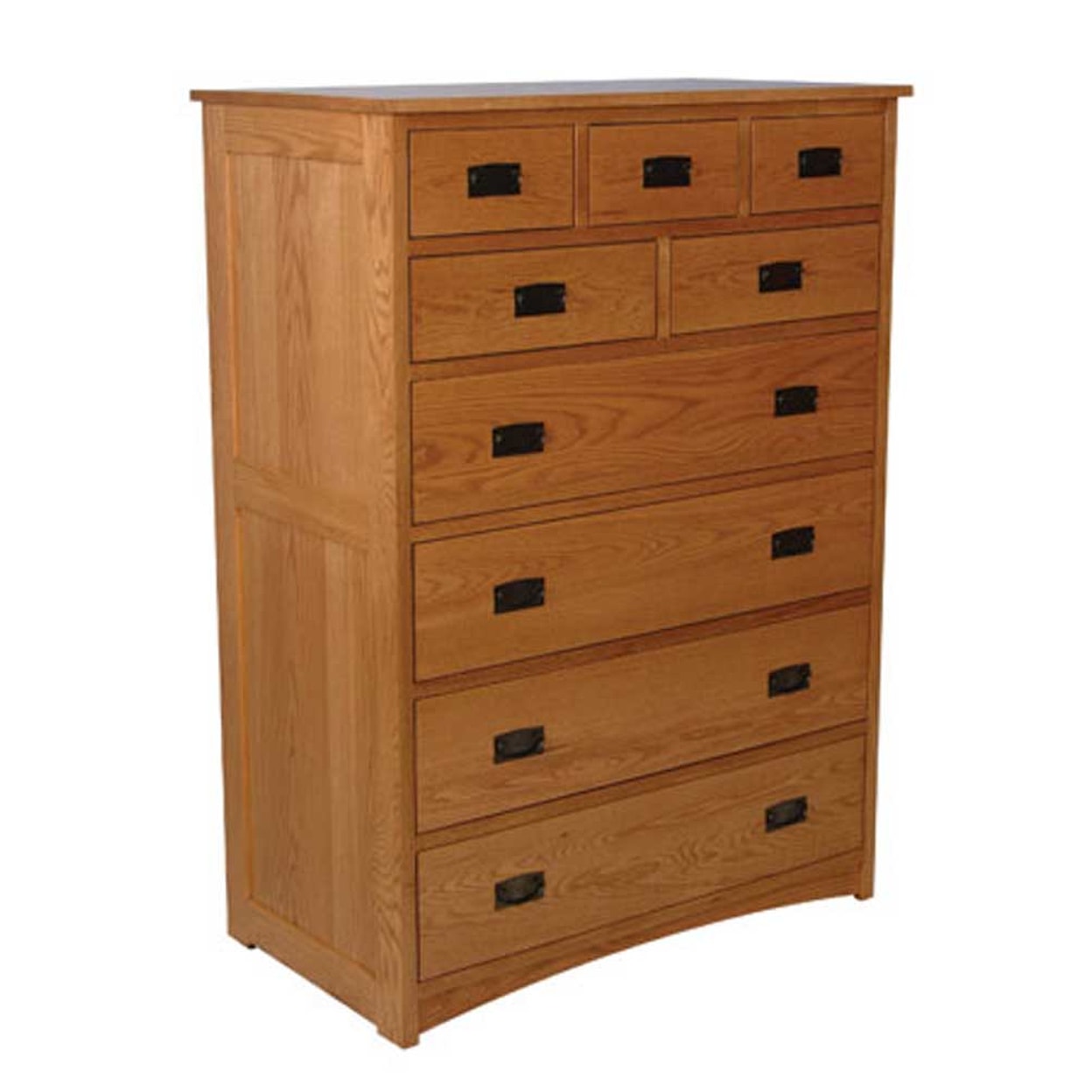 Simply Amish Prairie Mission 9-Drawer Chest
