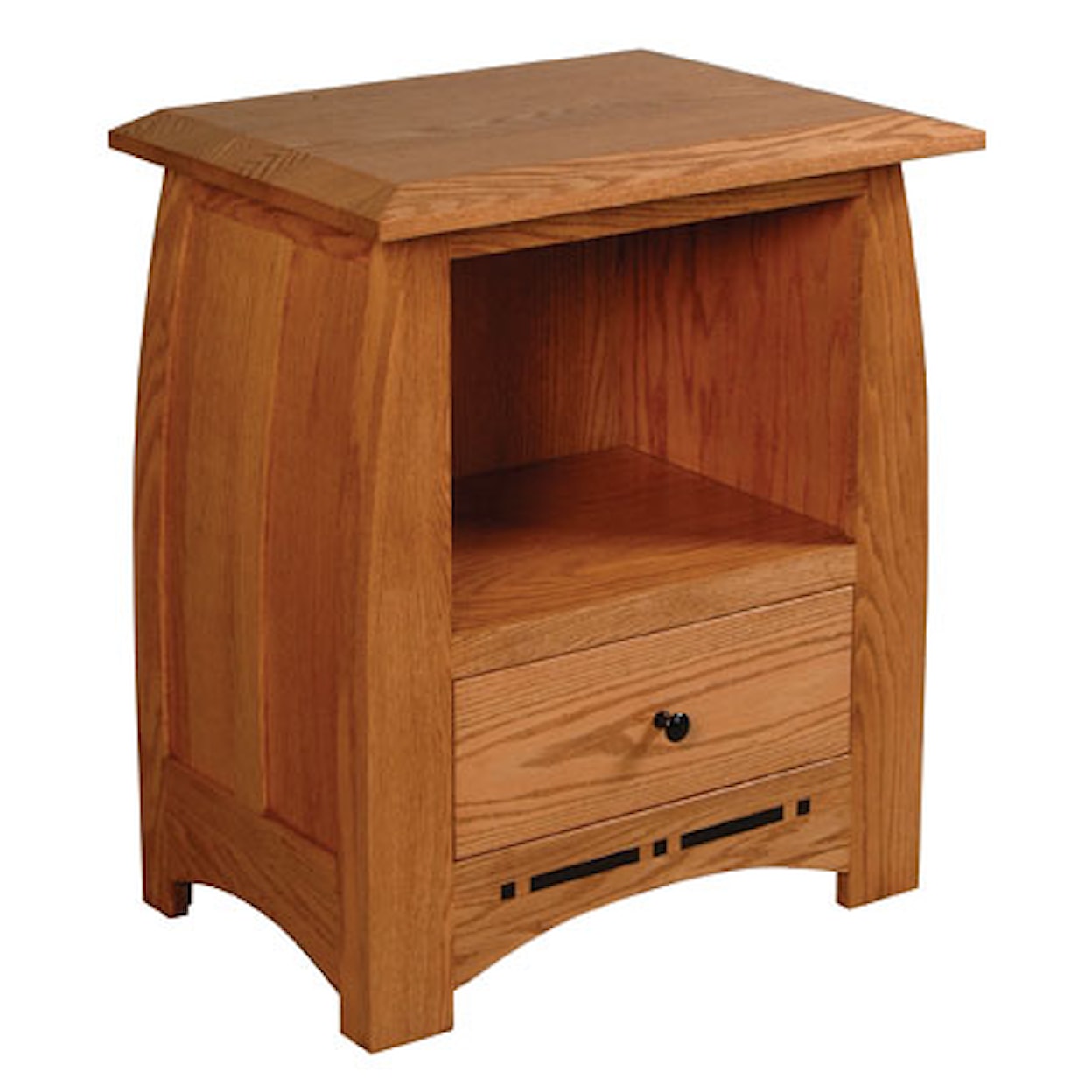 Simply Amish Aspen Nightstand with Opening