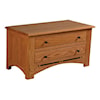Simply Amish Aspen Blanket Chest with False Fronts