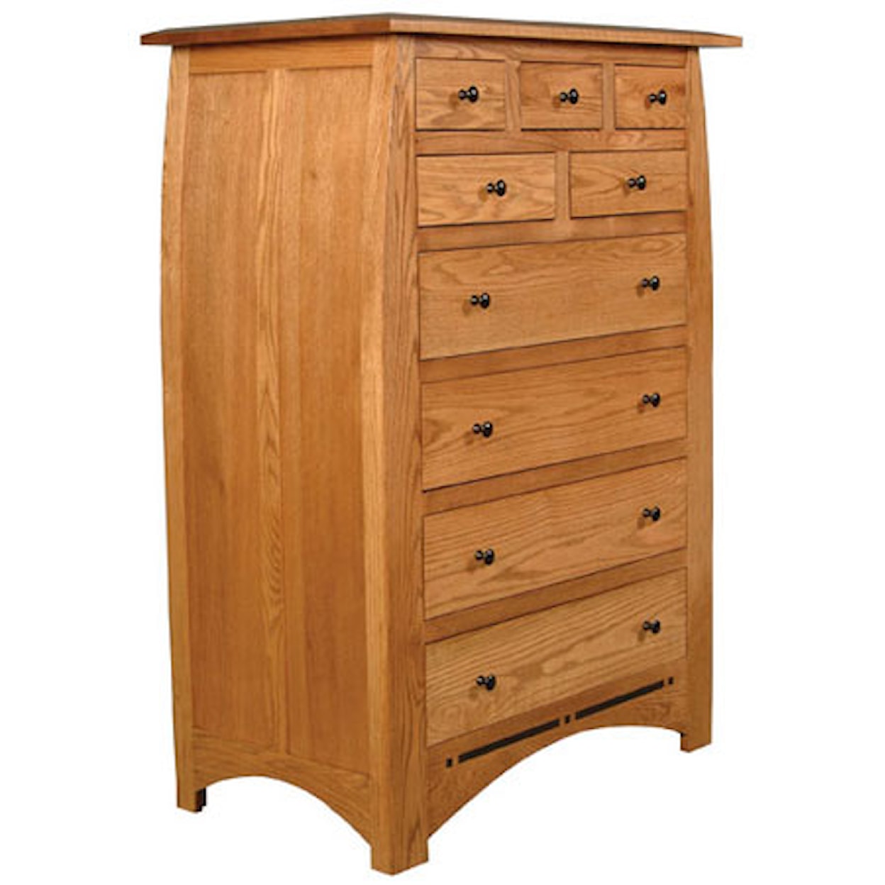 Simply Amish Aspen 9-Drawer Chest