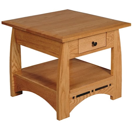 Drawer End Table