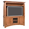 Simply Amish Aspen 2-Piece Widescreen Center