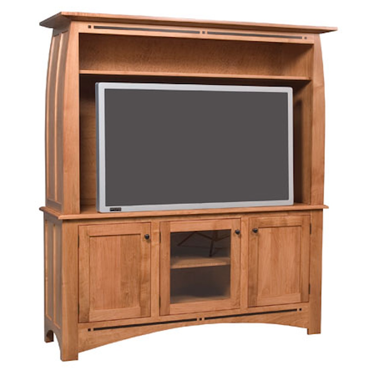 Simply Amish Aspen 2-Piece Widescreen Center