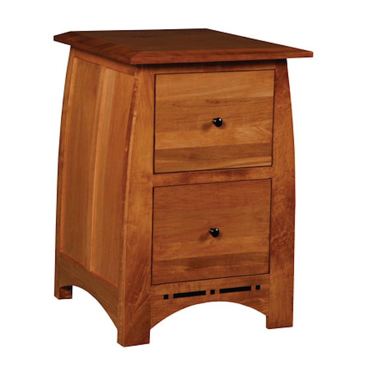 Simply Amish Aspen 2-Drawer File Cabinet