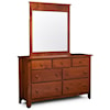 Simply Amish Express Shenandoah Express Dresser Mirror