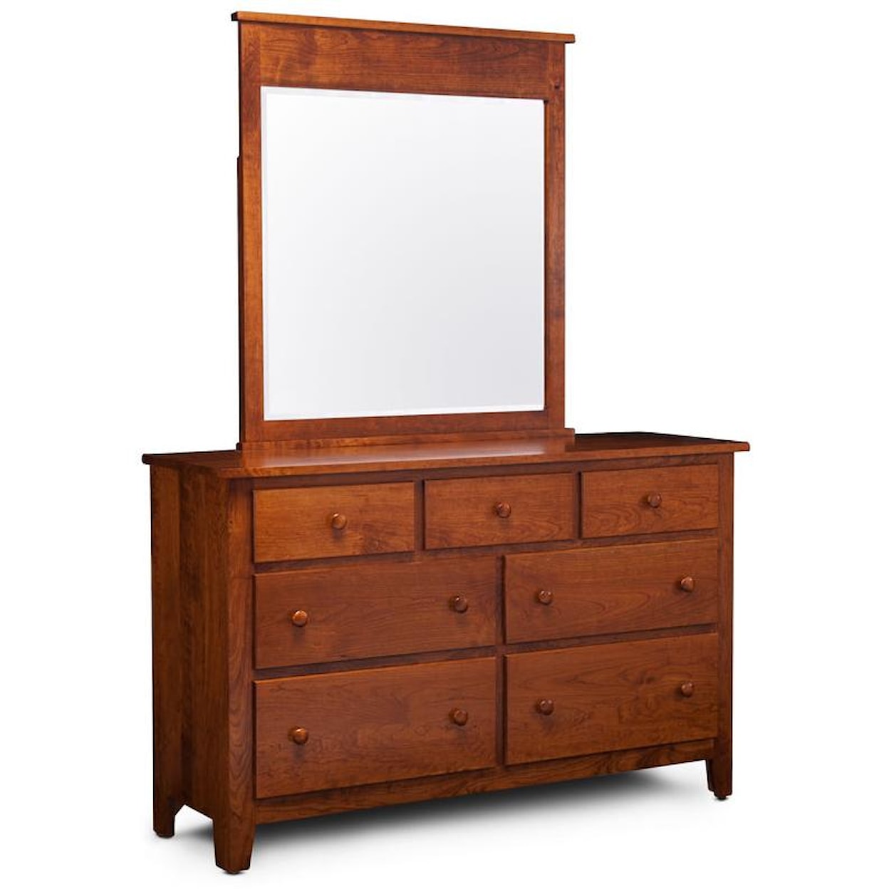 Simply Amish Express Shenandoah Express Dresser Mirror