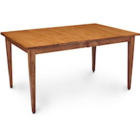 Solid Wood Leg Table
