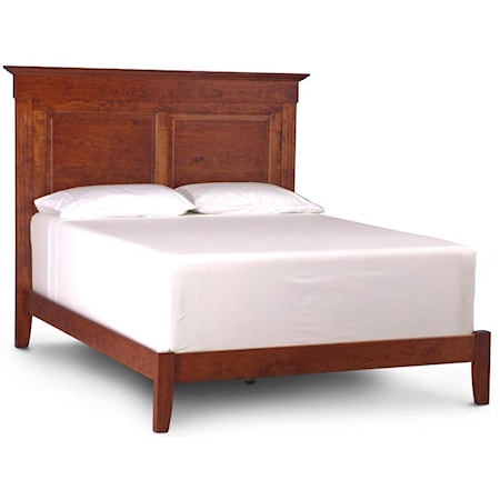 Queen Shenandoah Deluxe Bed with Wood Frame 