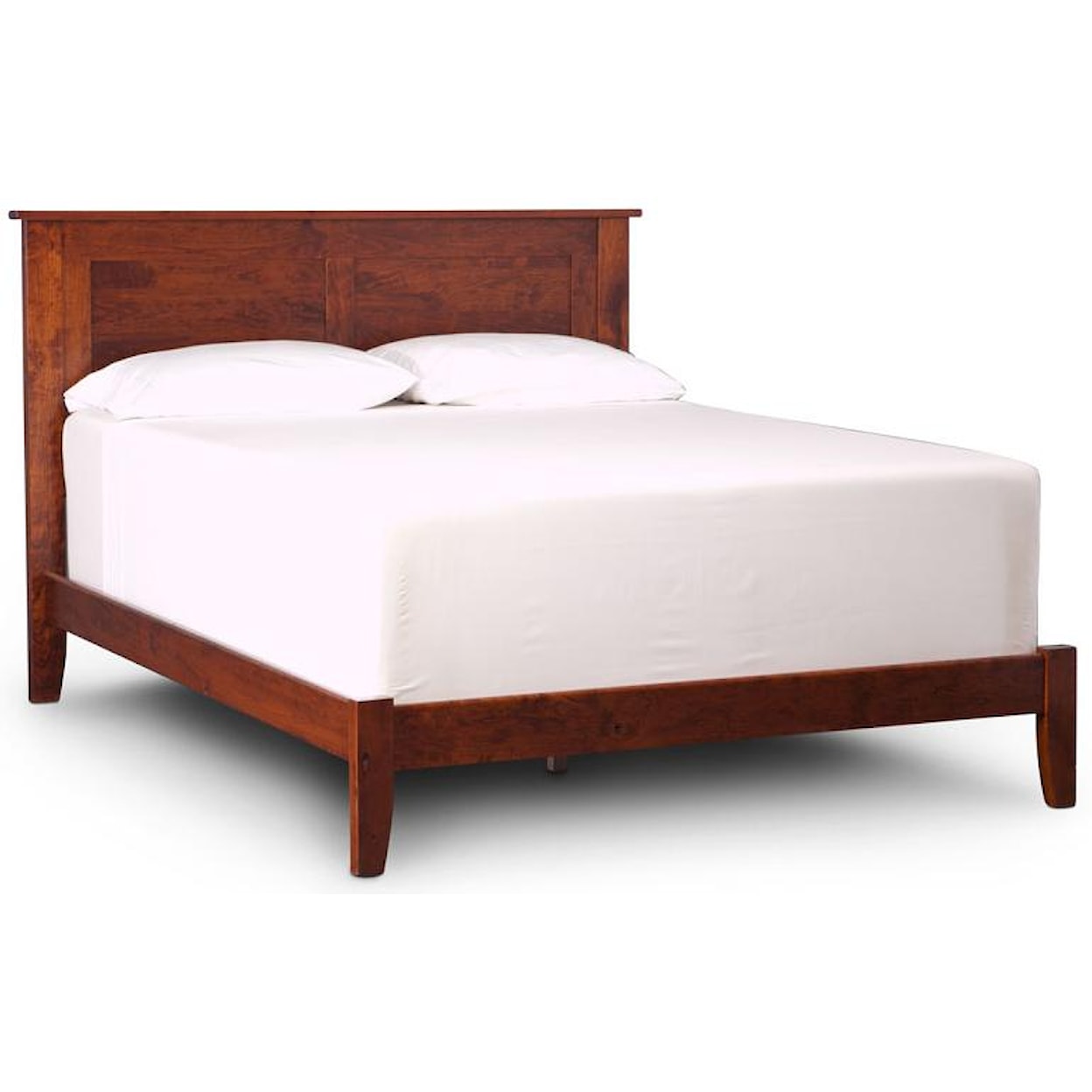 Simply Amish Express Full Shenandoah Express Bed with Wood Frame 