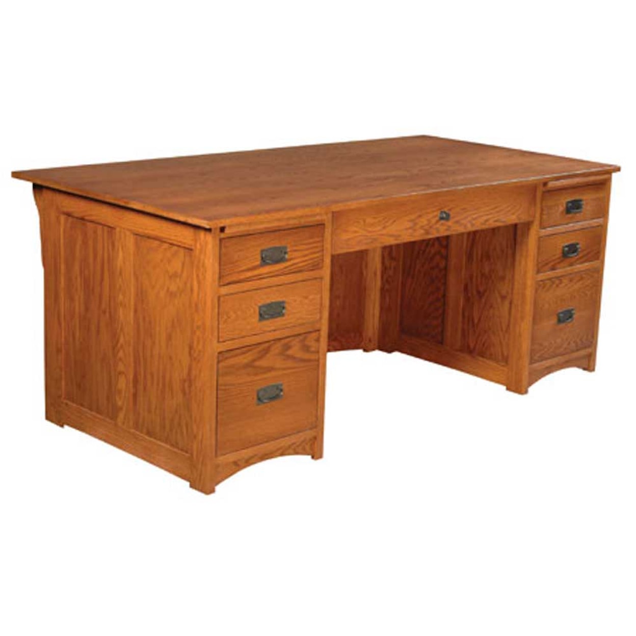 Simply Amish Prairie Mission Executive Desk