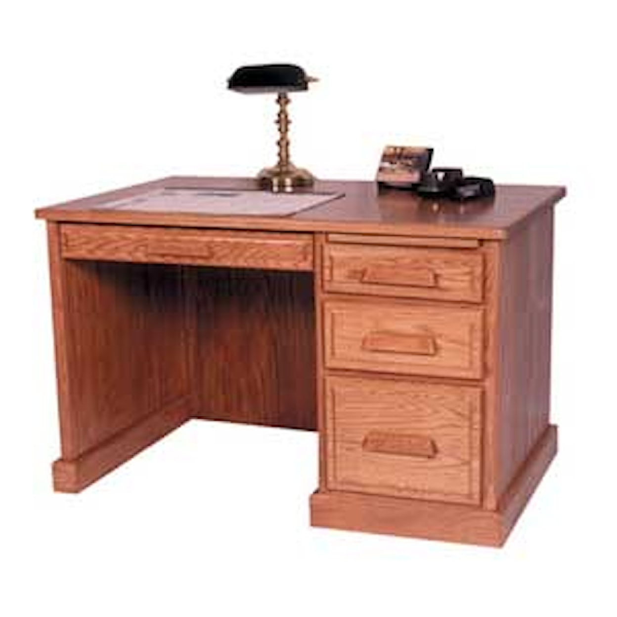 Simply Amish Classic Flat Top Desk 2