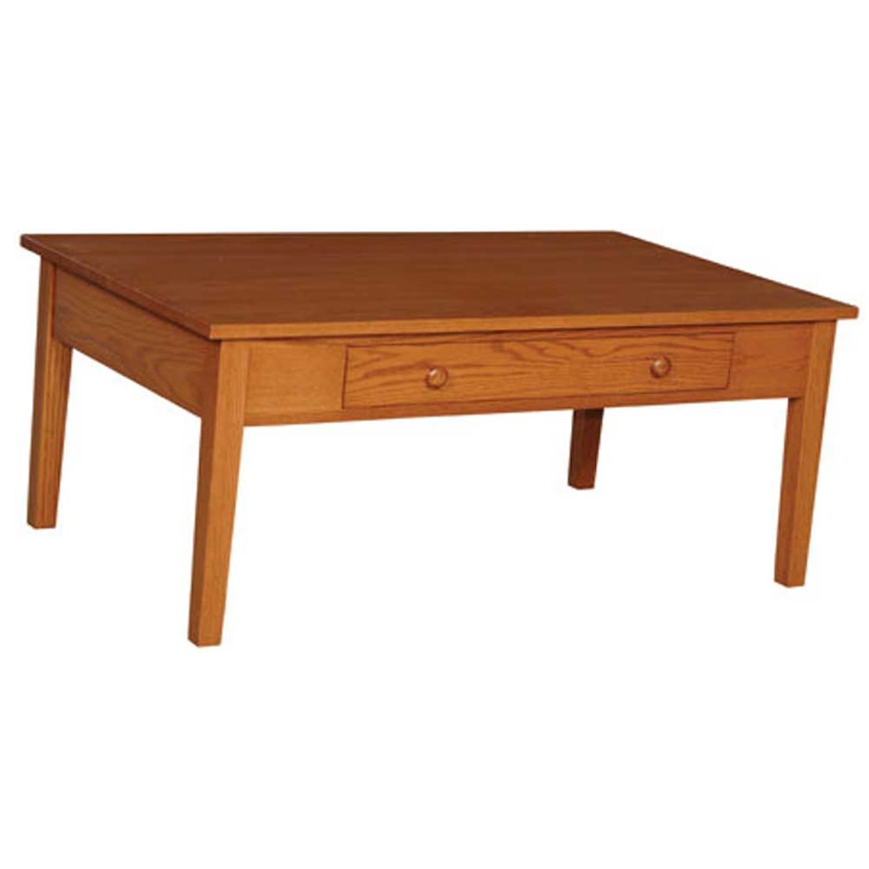 Simply Amish Shaker Amish Drawer Coffee Table