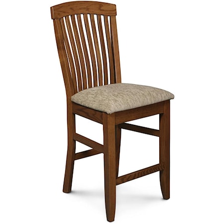 Side Stationary Barstool 