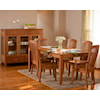 Simply Amish Justine 7 Piece Dining Set