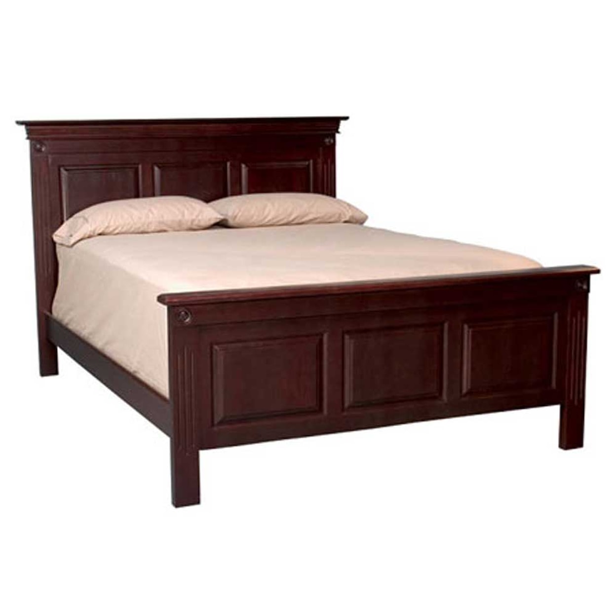 Simply Amish Imperial Amish California King 3-Panel Bed