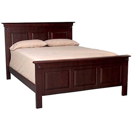 King 3-Panel Bed