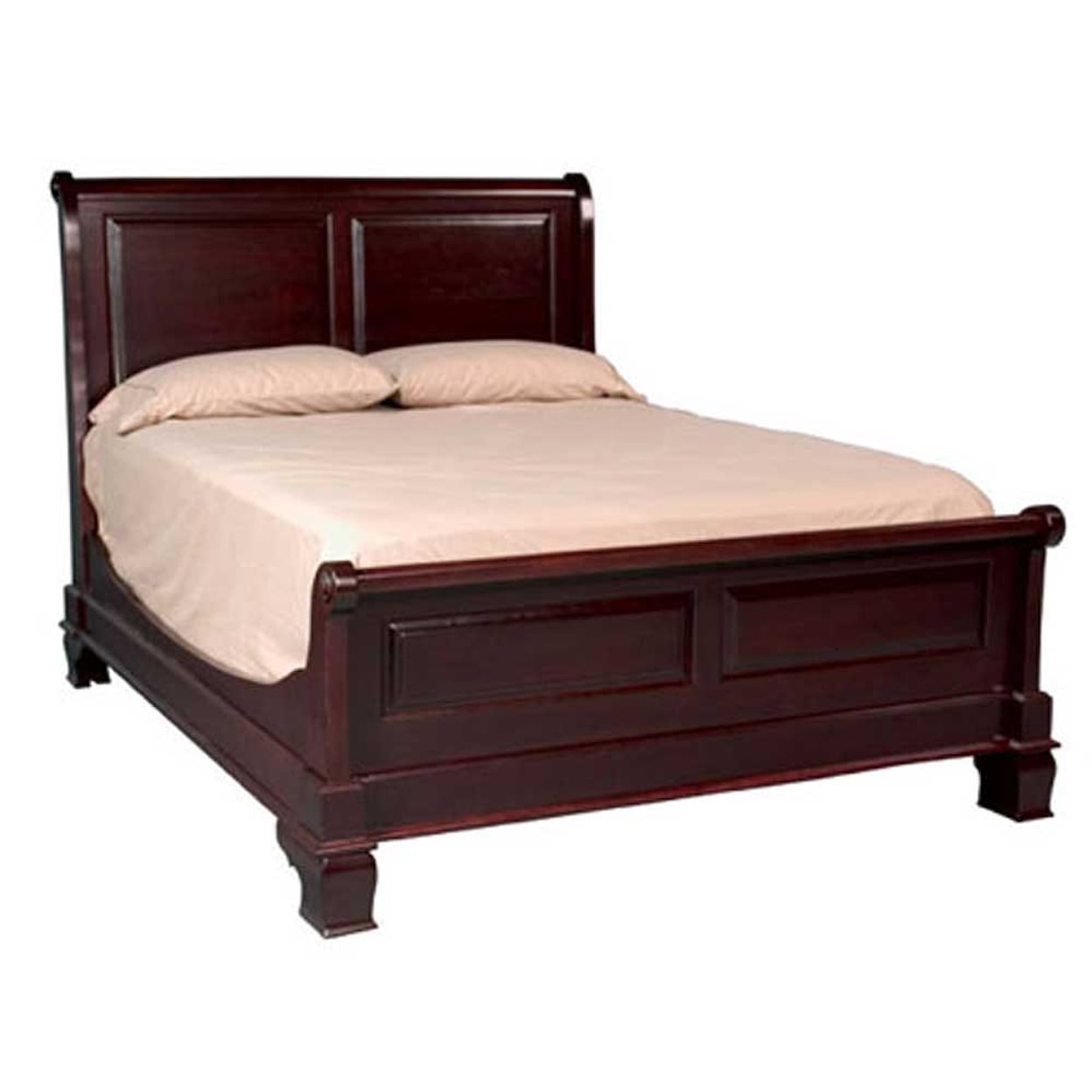 Simply Amish Imperial Amish California King Sleigh Bed