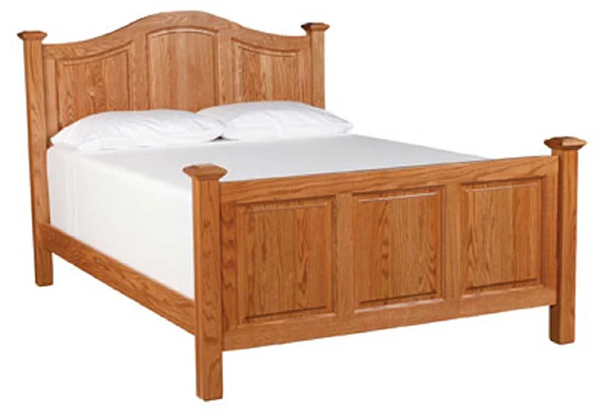 Homestead Amish Queen Stamford Bed by Simply Amish at Mueller Furniture