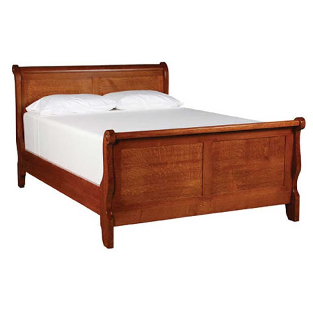Simply Amish Empire Twin Sleigh Bed