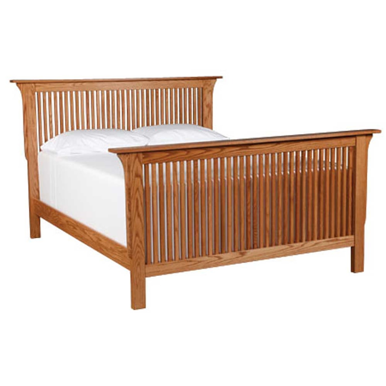 Simply Amish Prairie Mission Twin Prairie Mission Bed